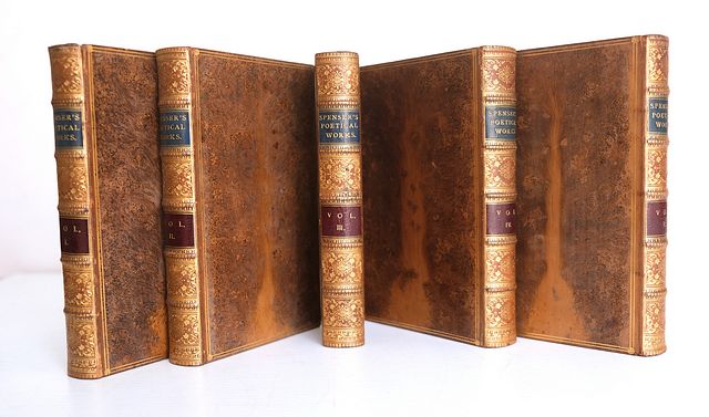 SPENCER, EDMUND (1552-1599): THE POETICAL WORKS OF EDMUND SPENCER