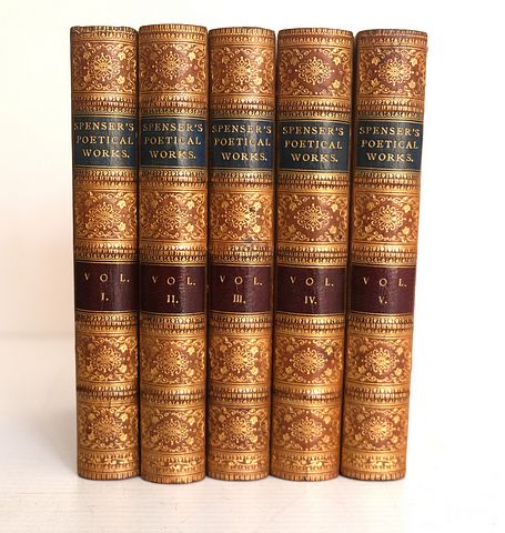 SPENCER, EDMUND (1552-1599): THE POETICAL WORKS OF EDMUND SPENCER